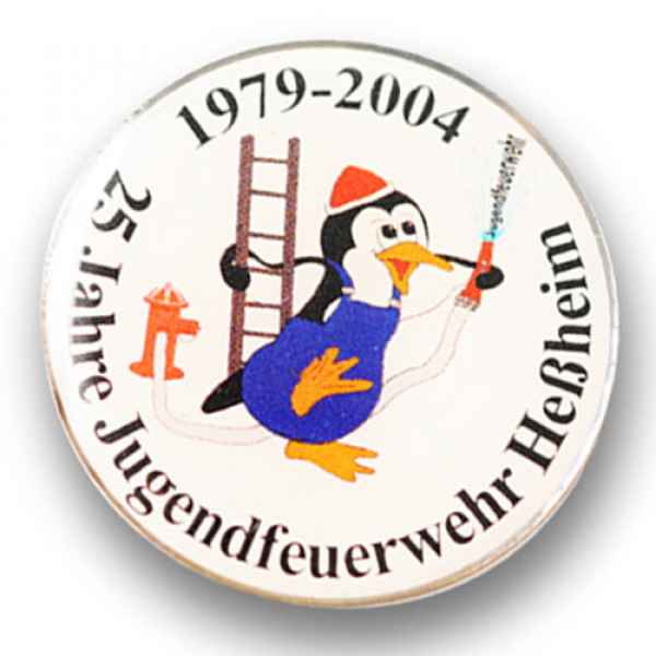 25 Jahre Jugendfeuerwehr Hebheim Logo Pins Custom Lapel Pins Badges