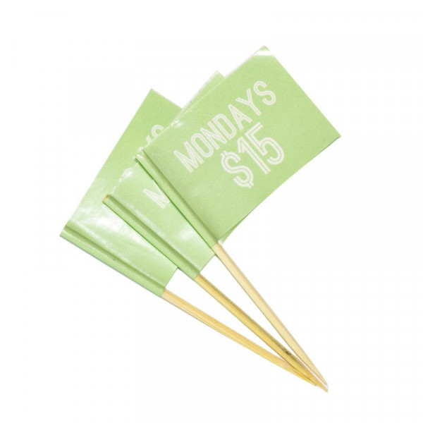 Toothpick Flags