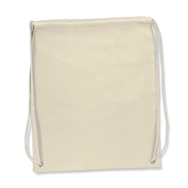 Cotton Drawstring Backpack - 450 x 382mm