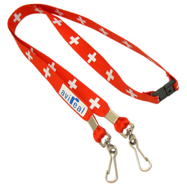Ribbed Polyester Lanyards