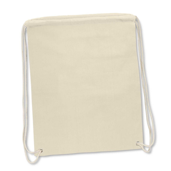 Cotton Drawstring Backpack - 500 x 415mm