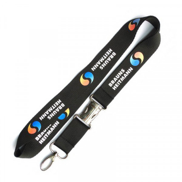 Ribbed Polyester Lanyards