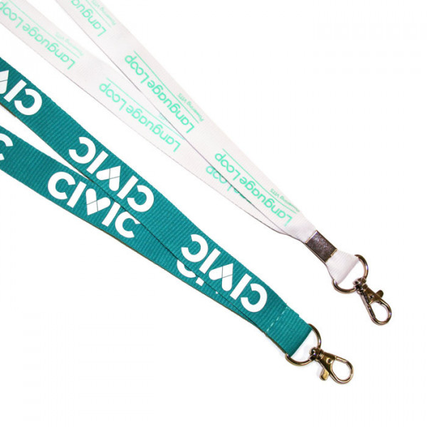 Ribbed Polyester Lanyards